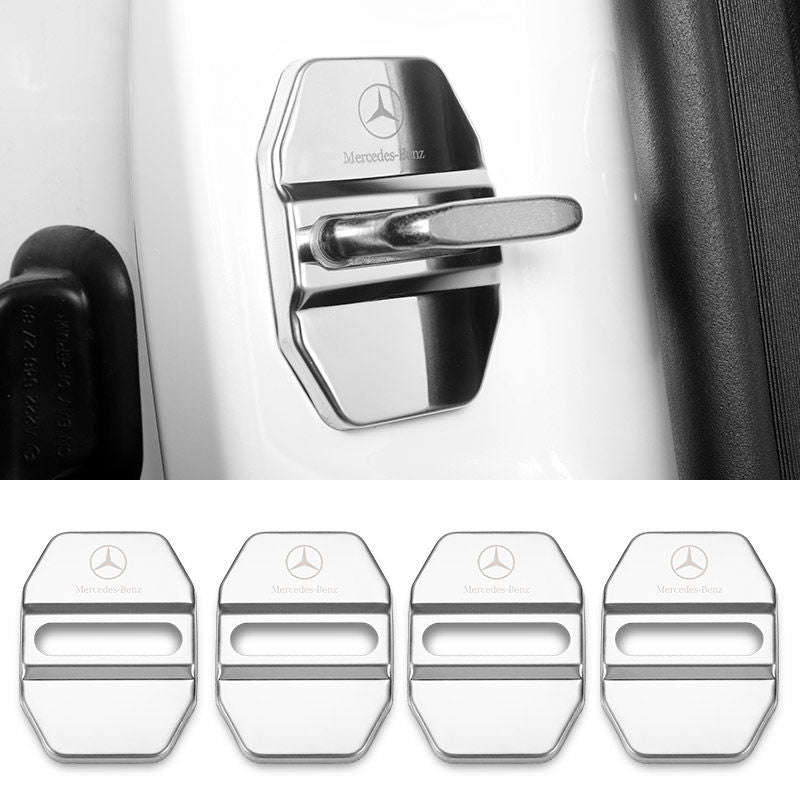 Promoție ✨50% reducere ✨Capac protector anticoroziv pentru încuietoarea ușii auto din oțel inoxidabil 🔥4 buc 🔥