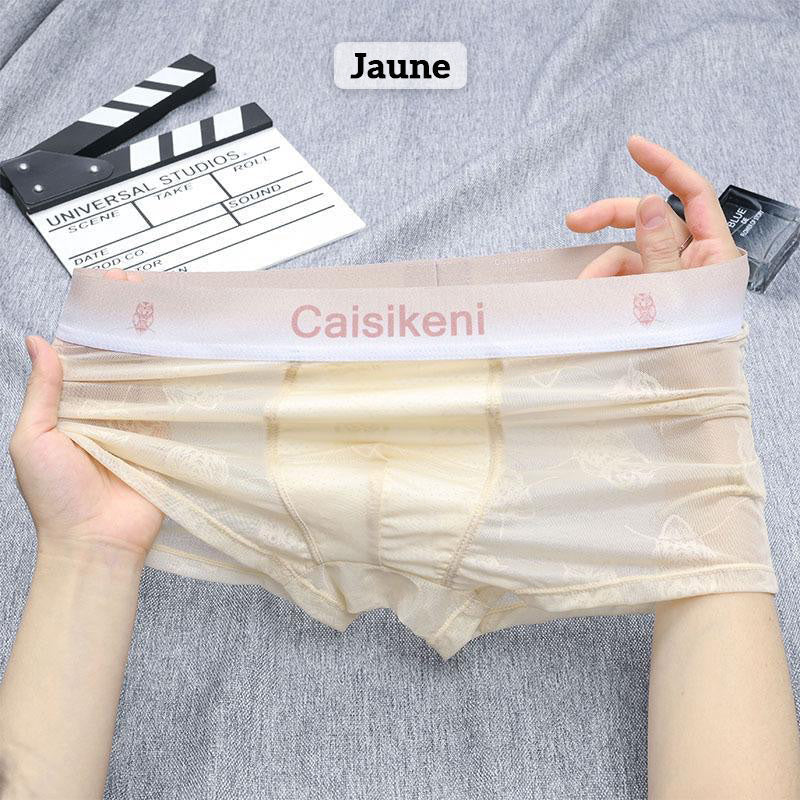 🎁Cumpărați 1 și primiți 2 gratuit 🎁 Boxer pentru bărbați, răcoritori, respirabili, cu talie elastică