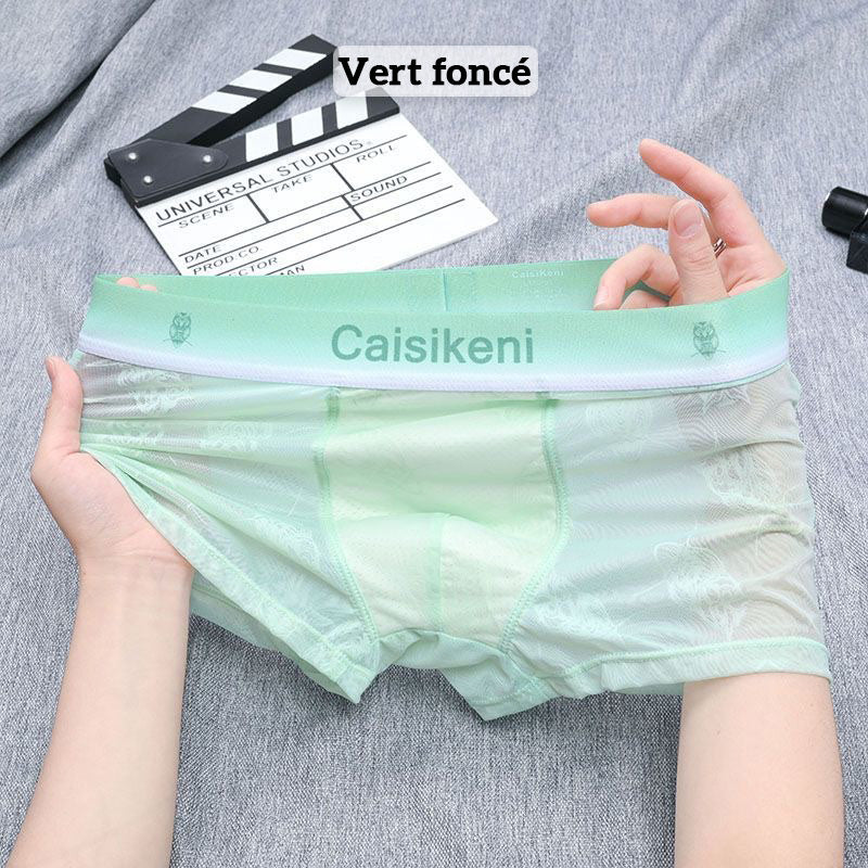 🎁Cumpărați 1 și primiți 2 gratuit 🎁 Boxer pentru bărbați, răcoritori, respirabili, cu talie elastică