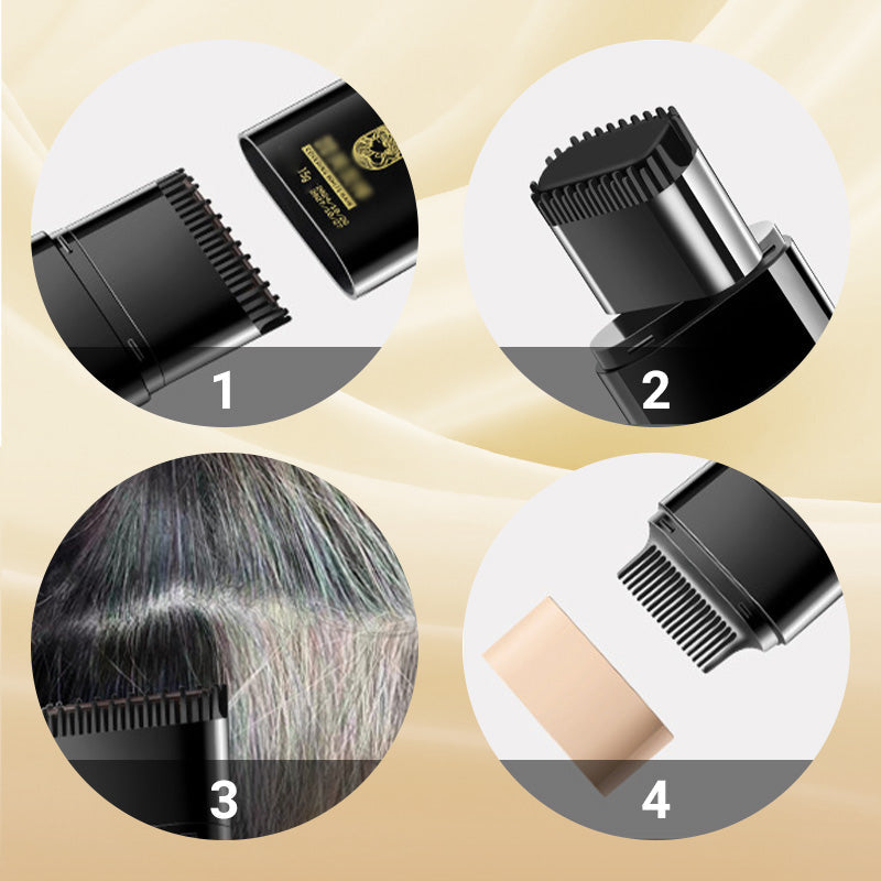 🎉 Cumpără 2, primești 1 gratis! 🎉 Stick de vopsea instant pentru păr cu pieptene încorporat