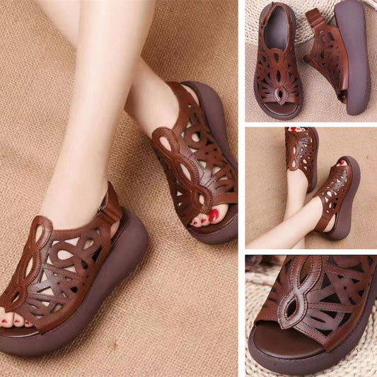 Sandale retro ușoare și casual pentru femei