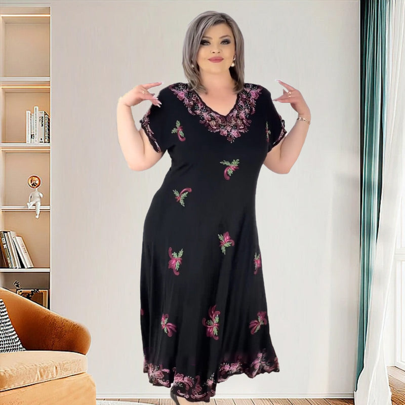 🌺Rochie cu decolteu în V pentru femei